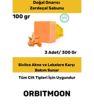 Özel Üretim Doğal El Yüz Saç Vücut Cilt Güzel Kokulu Leke Karşıtı Orijinal Zerdeçal Ekstraktı Sabunu