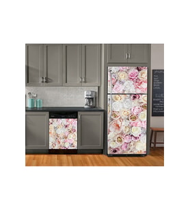 Buzdolabı Kaplama Ve Bulaşık Makinası & Beyaz Eşya Yapışkanlı Folyo Kaplama Sticker