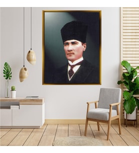 ÇERÇEVELİ ATATÜRK TABLO S340