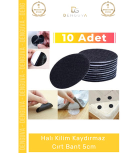 #HalıKaydırmaz Halı Kaydırmaz Pedi Zemin Tutucu Kilim Sabitleyici Yapışkanlı Yıkanabilir 10 Adet Cır