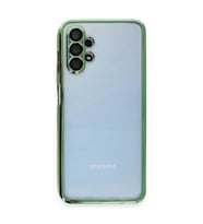 Galaxy A13 4g Kılıf  Lensli  - Yeşil