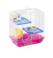 Imac Criceti 7 Hamster Kafesi Fuşya 45x30x47,5 cm