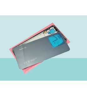 Xiaomi Redmi NOTE 13 PRO - 5G - Uyumlu FULL KASA Arka Kapak Batarya Kapağı - SİYAH