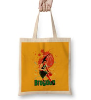 Malcolm Brogdon Vintage Art - Legend Basketball Gift Bez Çanta Uzun Saplı