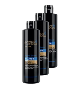 Avon Advance Techniques Hydra Boost Nemlendirici Şampuan 400 Ml. Üçlü Set