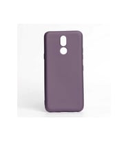 LG K40 Uyumlu Kılıf Zore Premier Silikon Kapak (Mürdüm)