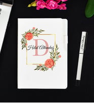 Anneme Doğumgünü Hediyesi Kişiye Özel Defter ve Kalem Seti