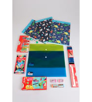 x Dekomus Rainbow Sort Collection 71 Parça Full Boyama Seti İle 3 Adet A4 Defter, Çıtçıt Dosya