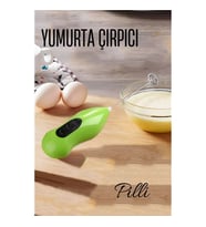 Pilli Yumurta Çırpıcı Mini Pilli Mixer Çırpıcı