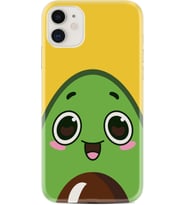 Apple iPhone 11 12 13 Mini Kılıf Desemli Silikon Avo Şekerto 1626