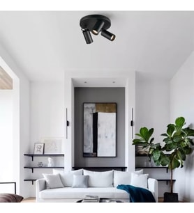 Rsylight Retro Hareketli Modern Led Spot Avize Beyaz led Ampullü
