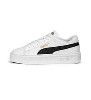 Puma Smash Platform V3 Beyaz Kadın Sneaker Spor Ayakkabı - 390758 04