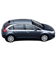 Citroen C4 HB Krom Cam Çıtası 8 Prç 2005-2010