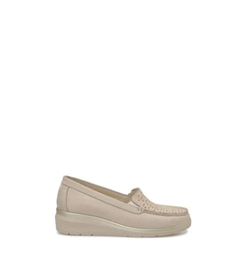 Polaris 105773.Z6Fx Bej Kadın Loafer Ayakkabı A102240300
