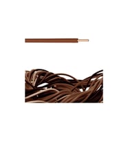 Öznur 1.5 mm Nya Tek Damar %100 Bakır Kablo Kahverengi 8 Metre