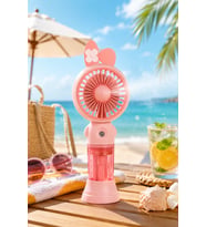 Glr K03 Taşınabilir Sulu El Fanı, Mini Buharlı Vantilatör, Type-C Şarjlı Seyahat Fanı