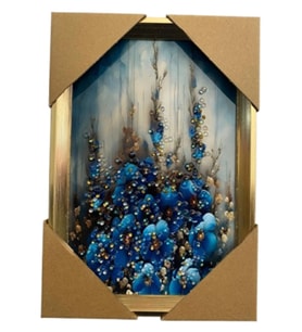 Duvar Tablo 22X32 Cm Çiçekler 3 Boyutlu M4440-1