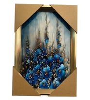 Duvar Tablo 22X32 Cm Çiçekler 3 Boyutlu M4440-1