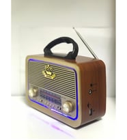Everton Rt-301 Nostalji Bluetooth 3 Band Radyo (Kahverengi)