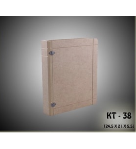 Ham Ahşap-boyanabilir-dekoratif Kitap Kutusu