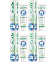 Agarta Doğal Diş Macunu 100ML Bitki Özlü (4 Lü Set)