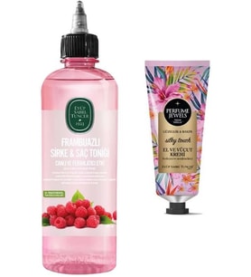 Frambuazlı Sirke & Saç Toniği 500 Ml Pj El Vücut Kremi Sılky 50 Ml