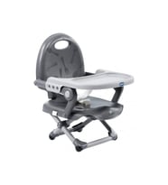 Chicco Pocket Snack Yükseltici Mama Sandalyesi Dark Grey Outlet