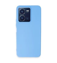 Vivo Y35 Kılıf First Silikon - Mavi