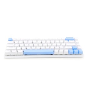 SPELT Skylion K68 68 Tuşlu Aydınlatmalı Drinkey Blue Mavi Switch Mekanik Kompakt 65% Klavye Beyaz