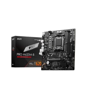 MSI  PRO A620M-B DDR5 HDMI PCIE 4.0 AM5 mATX