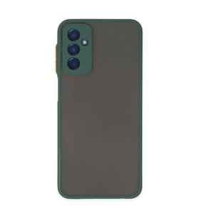 Samsung Galaxy M13 Kılıf Montreal Silikon Kapak - Yeşil