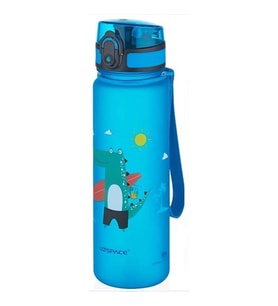UZSPACE MATARA TRITAN SOFT TOUCH 3026 500 ML AURORA BLUE-CROCODILE
