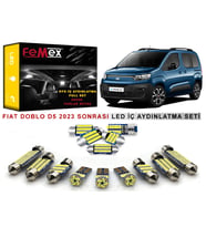 Fiat Doblo D5 LED İç Aydınlatma Ampul Seti FEMEX Parlak Beyaz