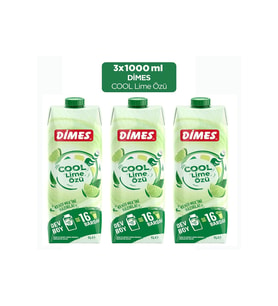 Dimes Cool Lime Buyuk Boy 3 x 1 L