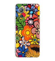 PrintiFy Xiaomi Mi 11 Pro ile Uyumlu Retro Color 2  Kamera Korumalı Şeffaf  Kılıf