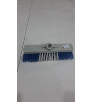 Sert Çalı Fırçası Bahçe Süpürgesi Kaba Yer Fırçası 40 cm (Mavi)