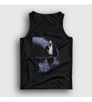 Presmono Unisex Siyah Keanu Reeves Film John Constantine Atlet 480643tt