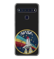 TCL 10L 10 Plus 10SE 20E 20SE 30SE L7 Kılıf Desemli Silikon Nasa 1326