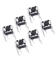 6 Adet XBOX 360 LB RB İç Buton Tetik Tuşu Switch Bumper Button XBOX 360 Kol Tamir Yedek Parça (Gri)