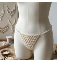 İnci Model Tanga El yapımı