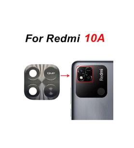Xiaomi Redmi 10A Uyumlu Kamera Camı Orjinal Kalite (Siyah)