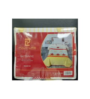 Polo Life Taraftar Yıldız Tek Kişilik Battaniye (160x220)-GS SARI KIRMIZI