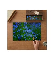 Unutma Beni Çiçeği Tasarımı 240 parça Ahşap Puzzle Ahşap Kutuda MP04378