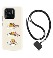 Xiaomi Poco X3 Pro M4 Pro X4 Pro C40 10C Kılıf Boyun Askılı Silikon Sweety Egg 1322
