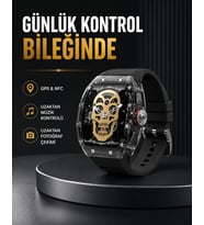 GPS ve NFC Özellikli Akıllı Saat iOS Android Uyumlu