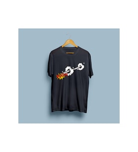 Oversize Poof! Tasarım Unisex T-shirt