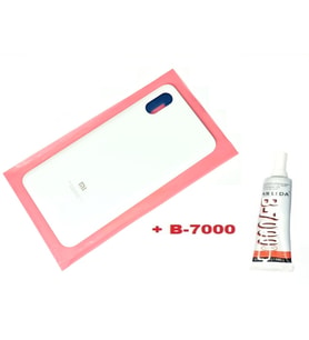 Tkgz Xiaomi Mi 8 Pro Arka Pil Batarya Kapak (CAM+B-7000) BEYAZ
