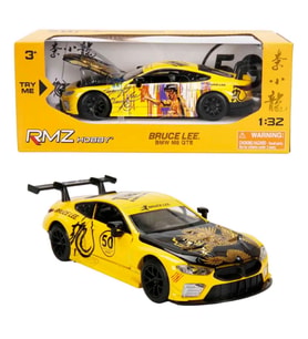 RMZ Hobby Sesli ve Işıklı Model Araba Bruce Lee Bmw M8 GTE Sarı
