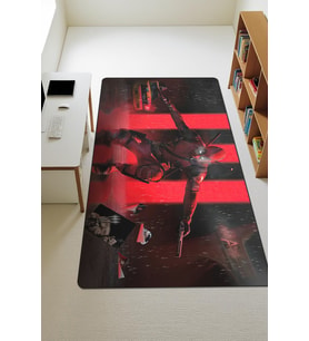 Modern Dijital Baskı Kaymaz Taban Çocuk ve Genç Odası Halısı H0565