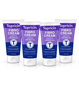 Topricin Fibro Cream 50 ml Nemlendirici Cilt Bakım Kremi x4